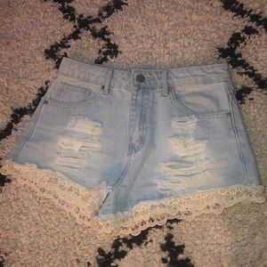 Jean shorts